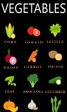 Toddler Vegetables Screenshot